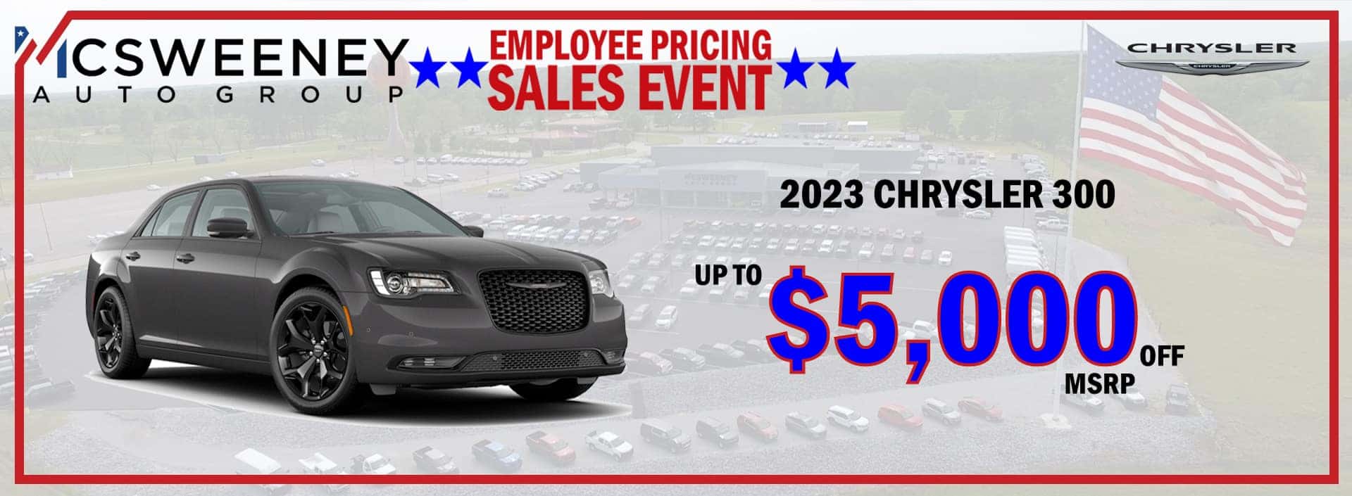 McSweeney CDJR Clanton Chrysler, Dodge, Jeep, Ram, Wagoneer Dealer in