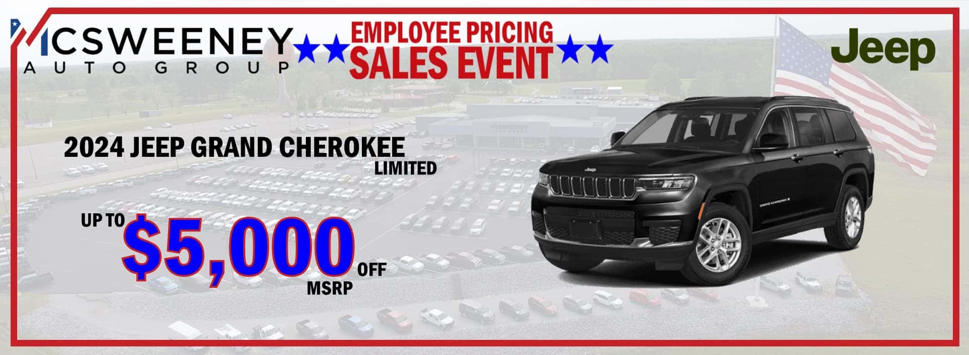 McSweeney CDJR Clanton Chrysler, Dodge, Jeep, Ram, Wagoneer Dealer in