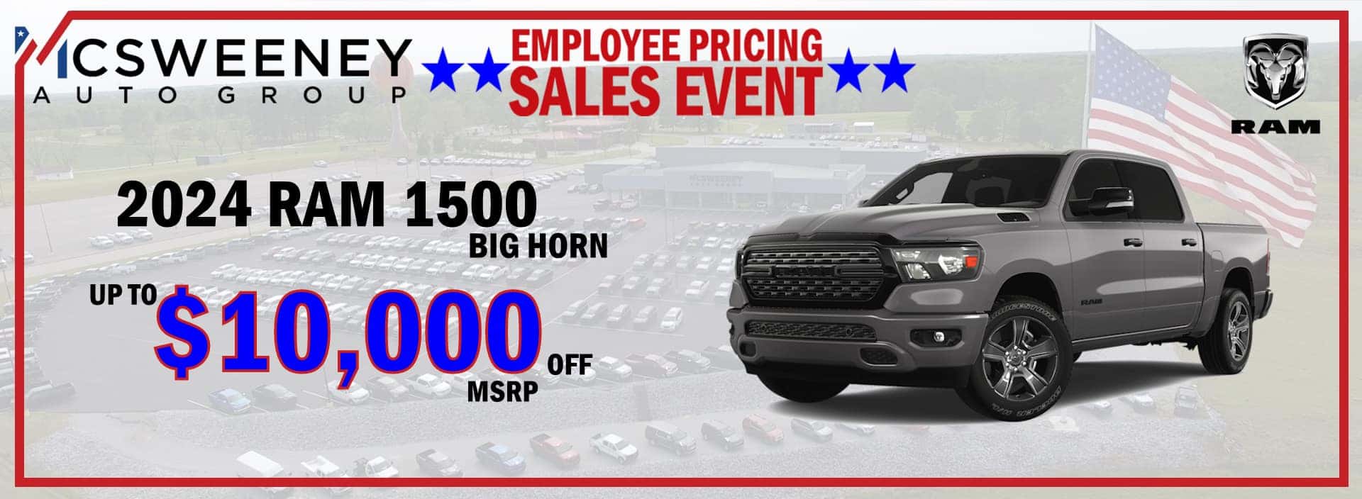 McSweeney CDJR Clanton Chrysler, Dodge, Jeep, Ram, Wagoneer Dealer in