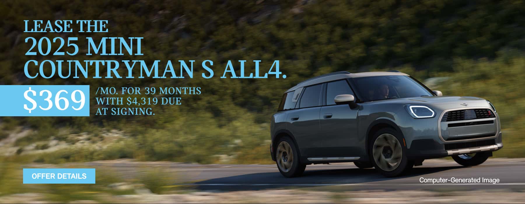 April 2025 Countryman Lease