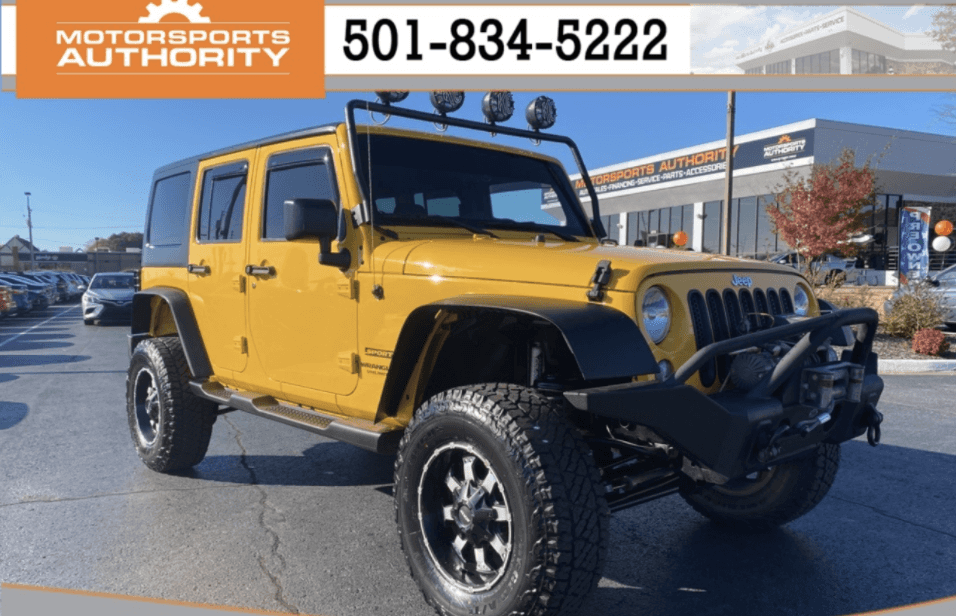 Used Jeeps for Sale Near Sherwood, AR Motorsports Authority