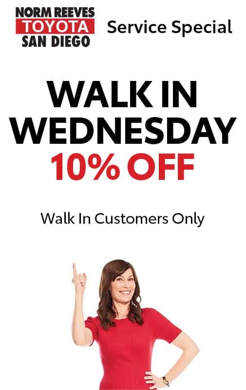 Walk-In Wednesday