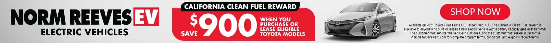 Clean Fuel Rebate Prius Prime