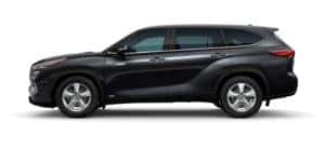 Toyota Highlander LE Hybrid Side View