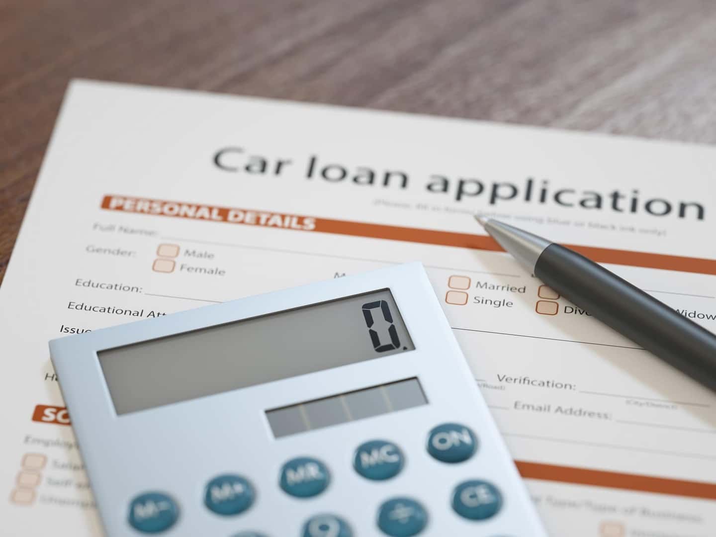 Applying for a car loan