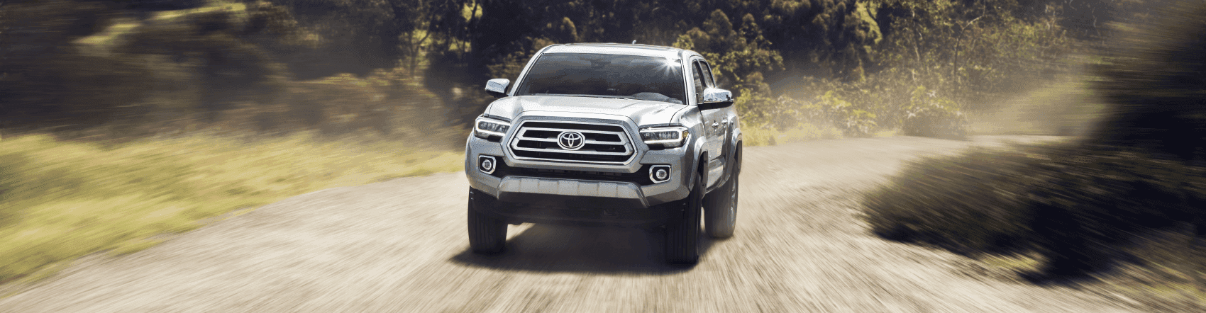 Used 2020 Toyota Tacoma Silver Dirt Road