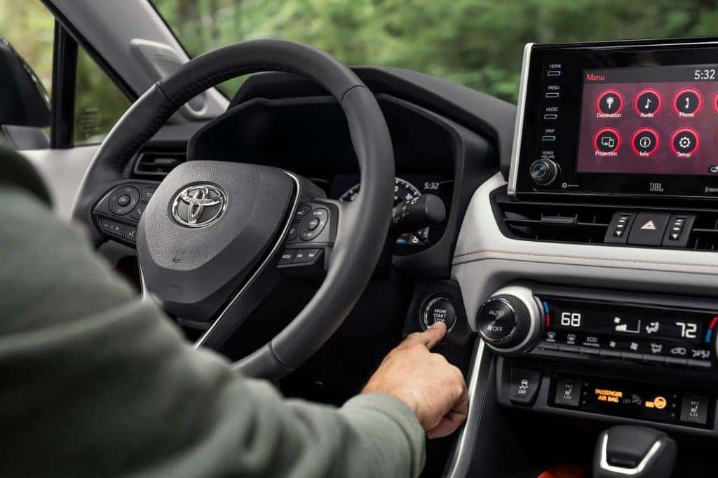 Toyota RAV4 Interior Tech