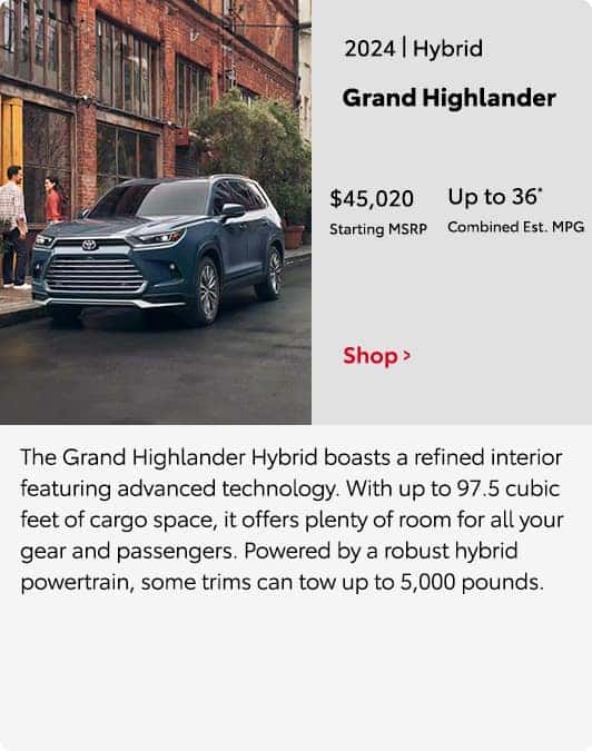2024 Grand Highlander Hybrid Model
