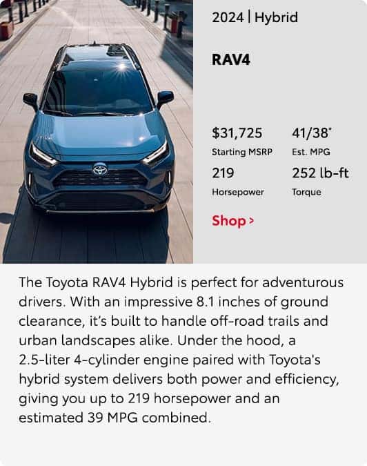 2024 RAV4 Hybrid Model
