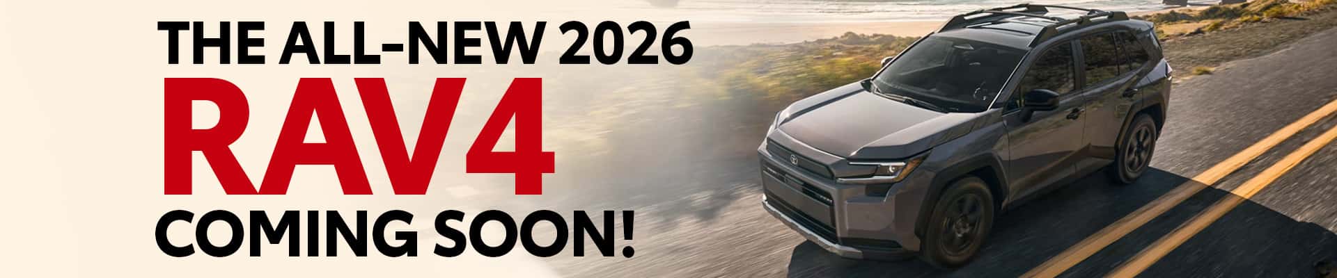 Reserve the 2026 Toyota RAV4