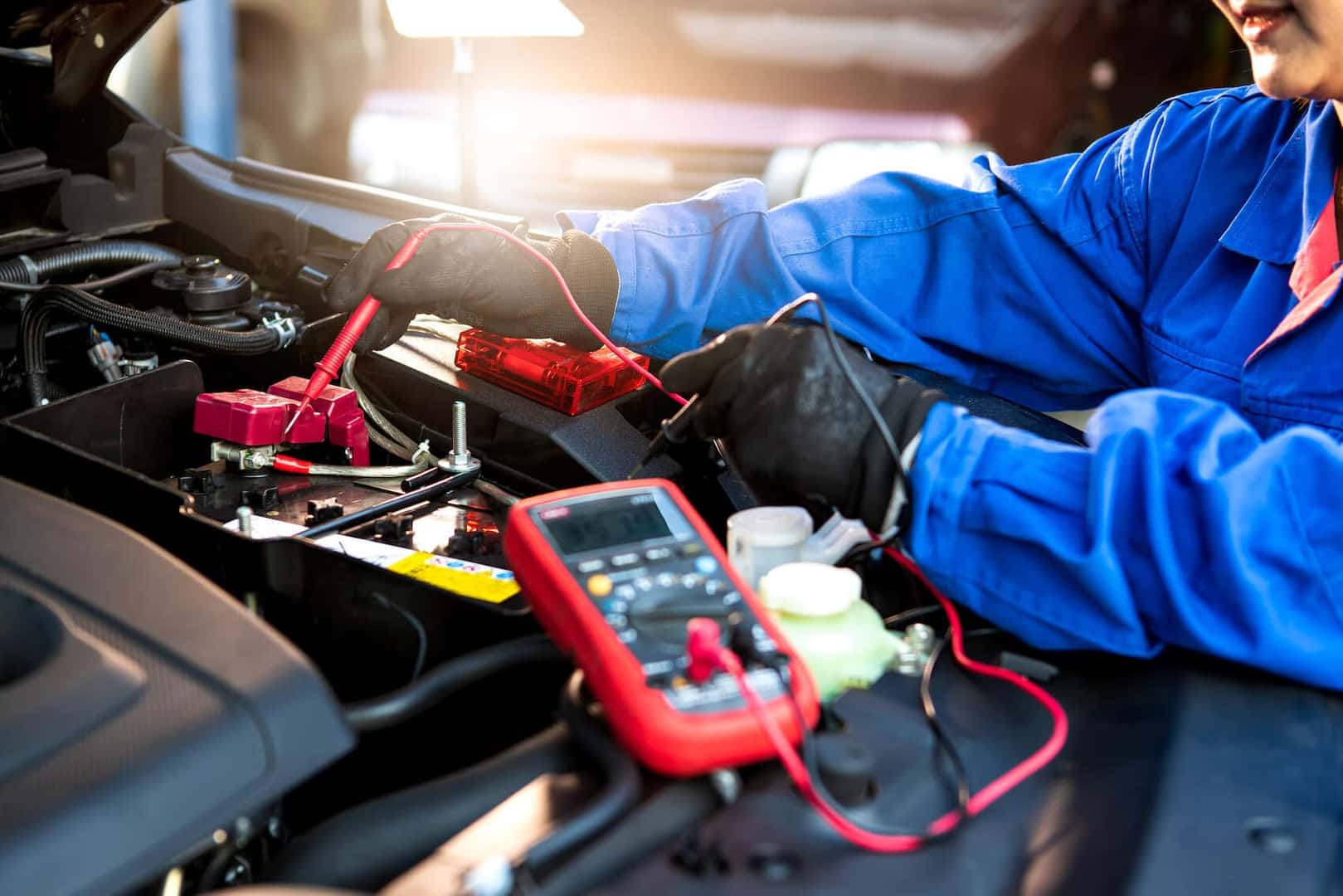 Car battery test Irvine, CA