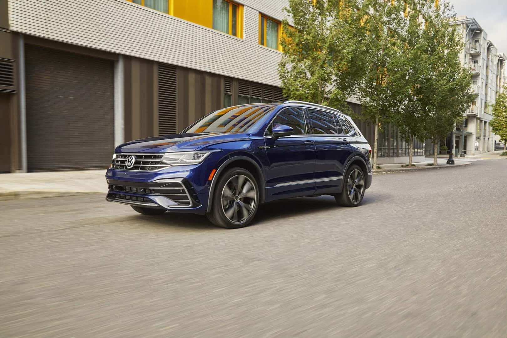 The VW Tiguan is a bold SUV