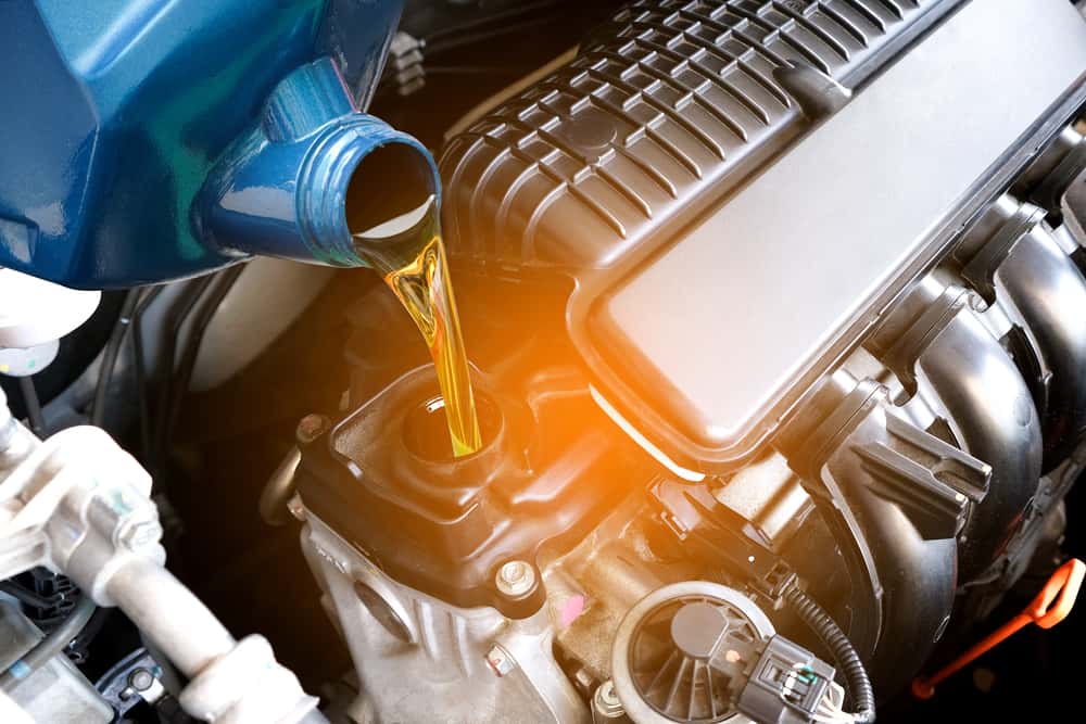 Oil Change in contrast