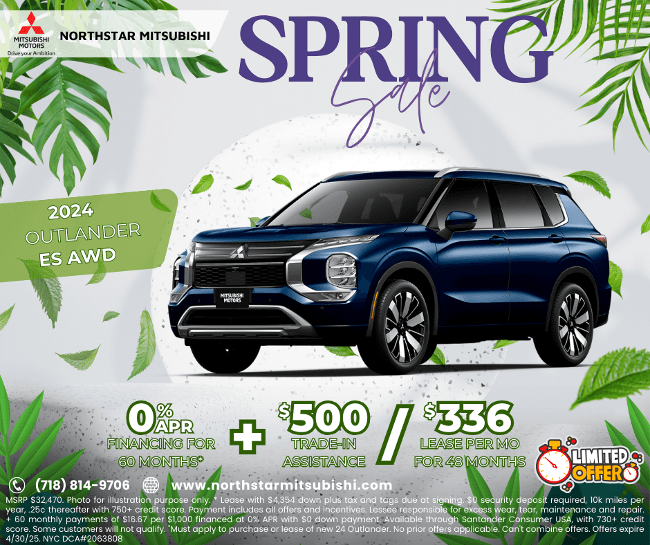 New 2024 Mitsubishi Outlander ES AWD Offers