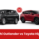 2025 Mitsubishi Outlander vs Toyota Highlander Comparison