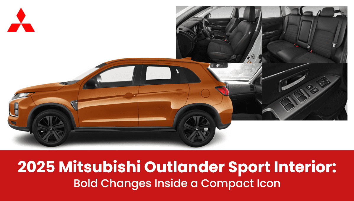 2025 Mitsubishi Outlander Sport Interior