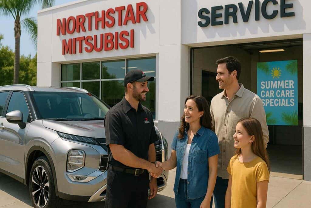 Why Choose NorthStar Mitsubishi for Summer Car Care?