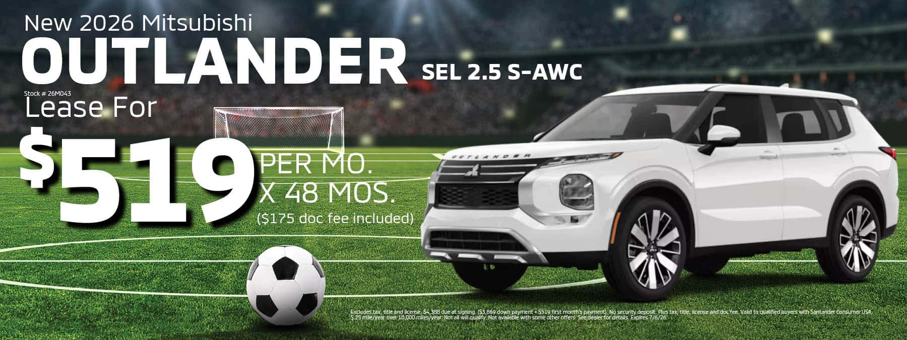 New 2026 Mitsubishi Outlander SEL | Northstar Mitsubishi