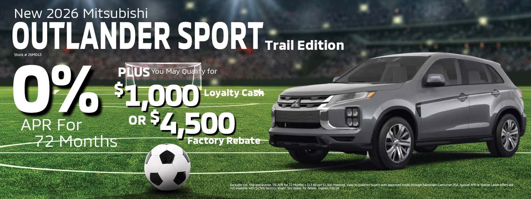 New 2026 Mitsubishi Outlander Sport | Northstar Mitsubishi