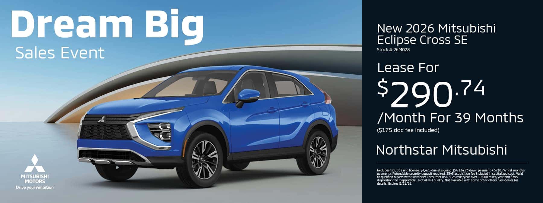New 2026 Mitsubishi Eclipse Cross | Northstar Mitsubishi