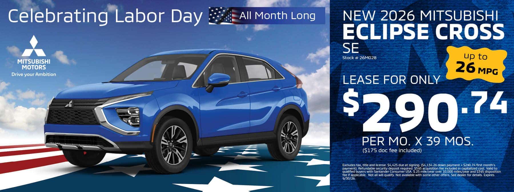 New 2026 Mitsubishi Eclipse Cross | Northstar Mitsubishi