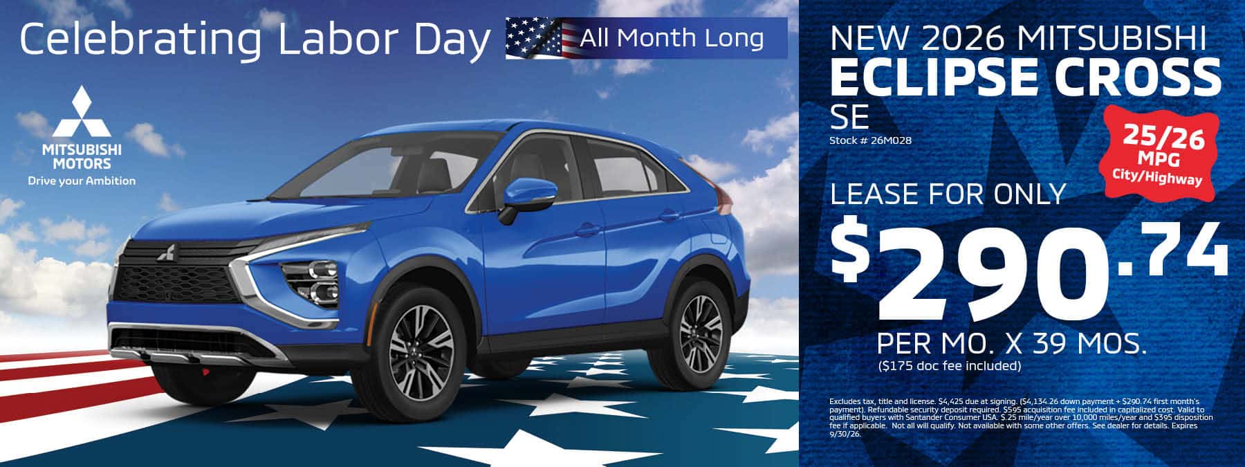 New 2026 Mitsubishi Eclipse Cross | Northstar Mitsubishi