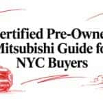 certified pre-owned mitsubishi