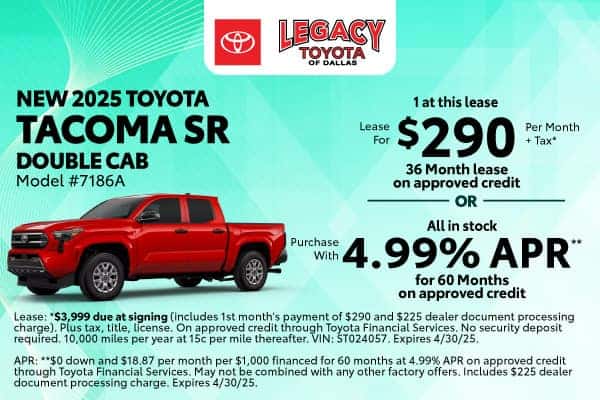 NEW 2025 TACOMA SR Double Cab
