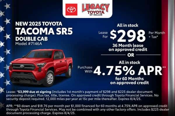 NEW 2025 TACOMA SR5 Double Cab