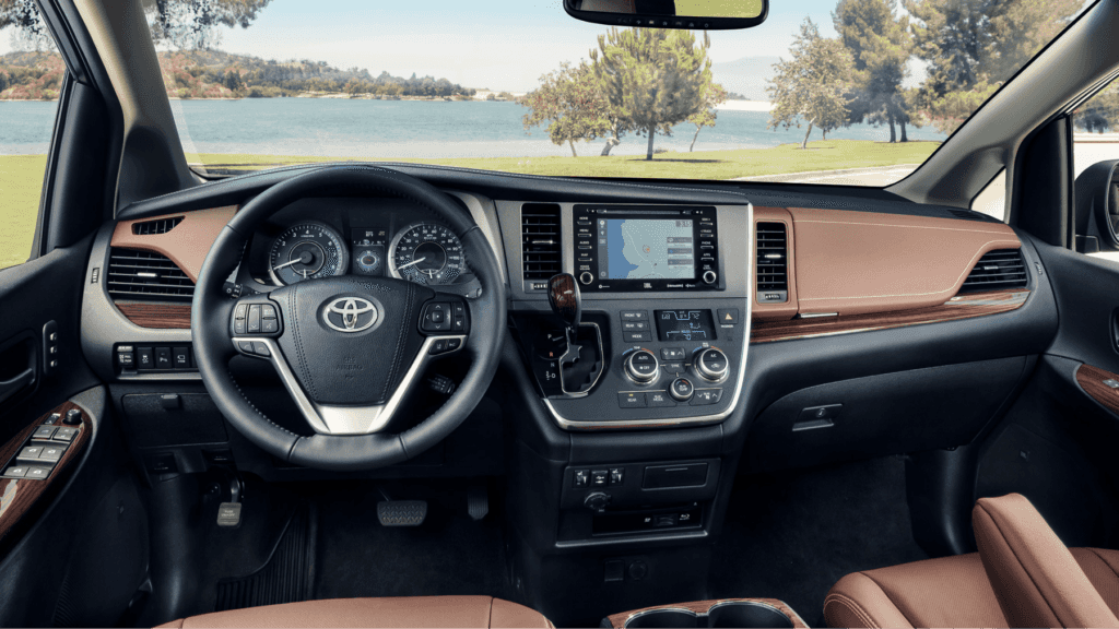 Toyota Sienna dashboard