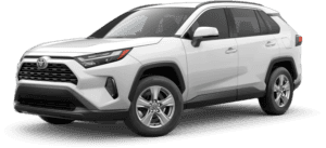 2022 Toyota XLE white