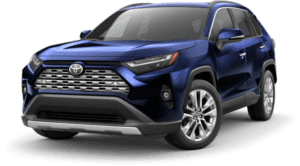 2022 Toyota RAV4 Limited in blue
