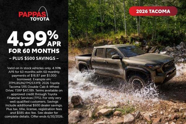 2026 Tacoma June 2026 offer