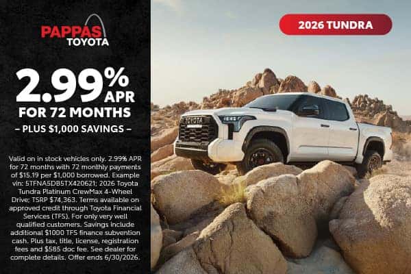 2026 Tundra June 2026 offer