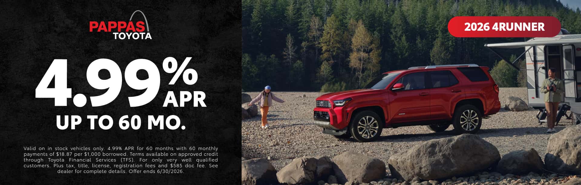 2026 4Runner June 2026 offer