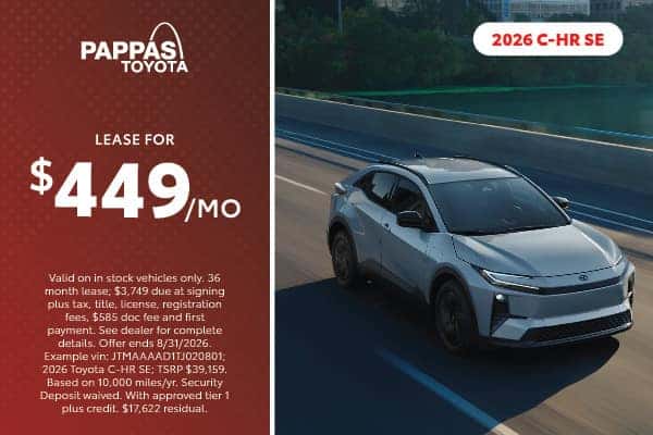 2026 C-HR August offer