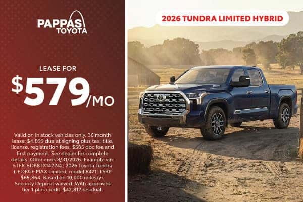 2026 Tundra Limited Hybrid August offer