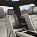 Tundra, Limited CrewMax interior shown in Boulder with available panoramic roof