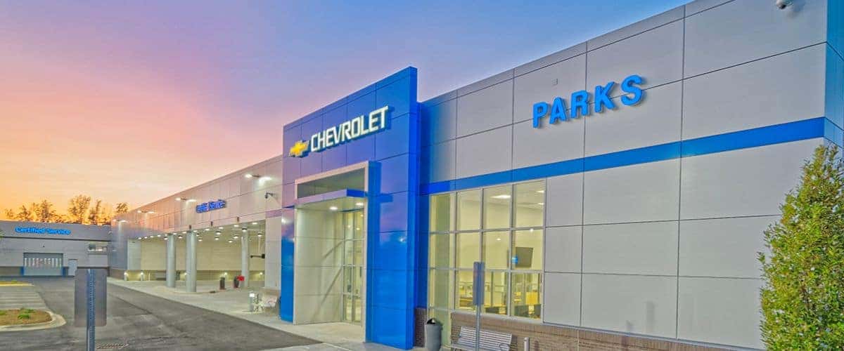 Parks Chevrolet Charlotte exterior shot