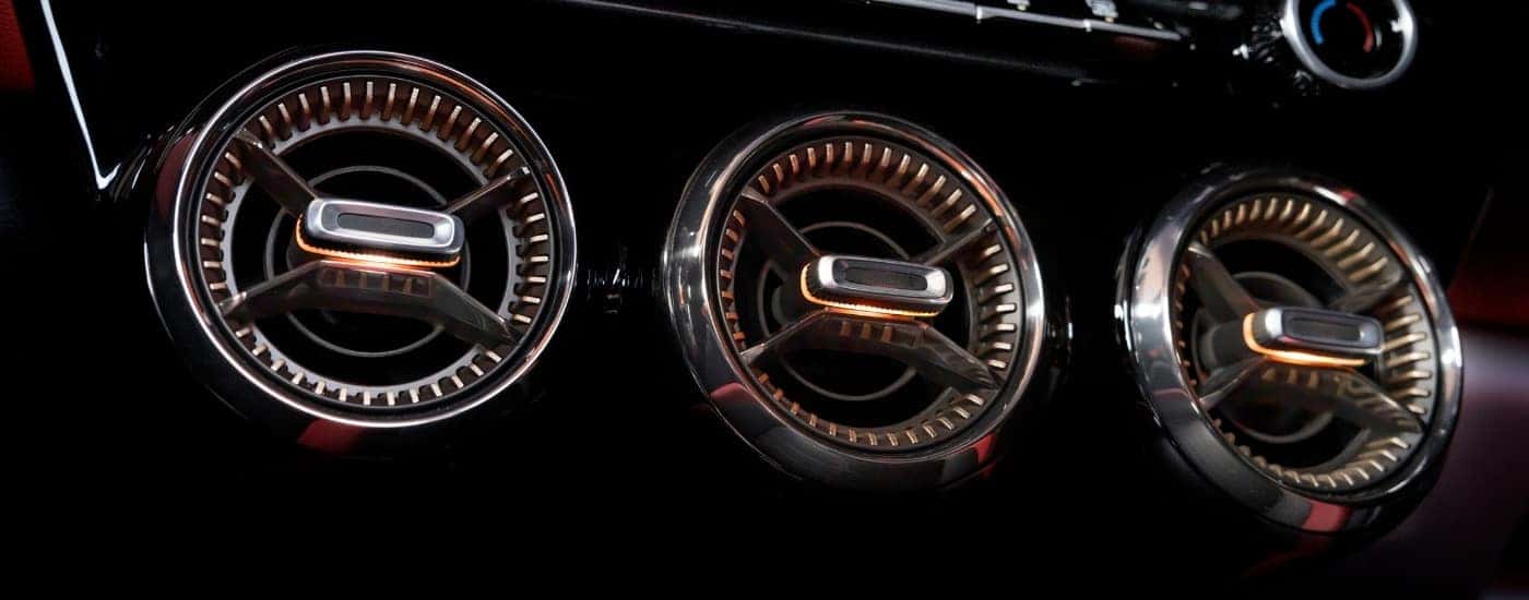 Vents in a 2024 Chevy Blazer EV.