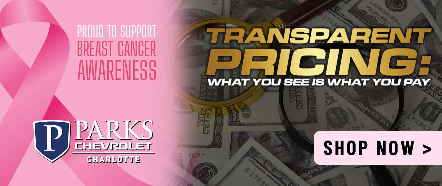 Transparent Pricing:  What you see is what you pay