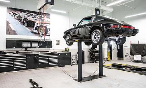 classic porsche at Porsche Ontario