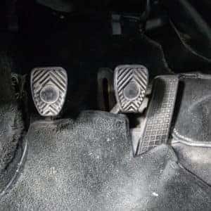 Porsche brake and gas pedals