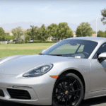 Patrick Posey reviewing the 2021 Porsche 718 Cayman for Porsche Ontario