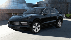 The 2021 Porsche Cayenne in Black