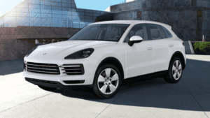 The 2021 Porsche Cayenne in Carrara White Metallic