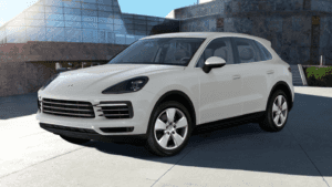 The 2021 Porsche Cayenne in Chalk