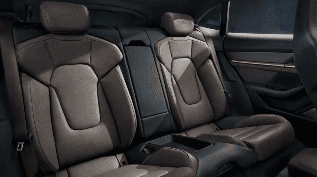 Porsche taycan 2025 rear seats