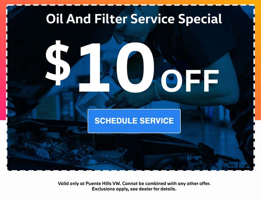 oil and filter change special in city of industry