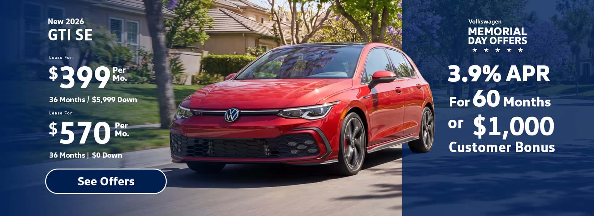 New Memorial Day Golf R lease Special